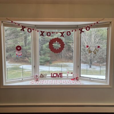 Adding a sprinkle of Valentine’s Day magic around the house